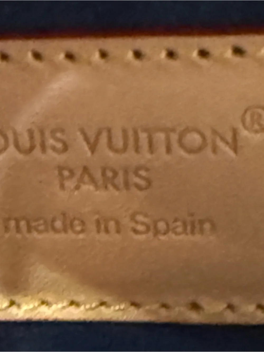 Louis Vuitton Denim Pouch Metis Belt Mini Pochette in Dark Blue with Gold Chain